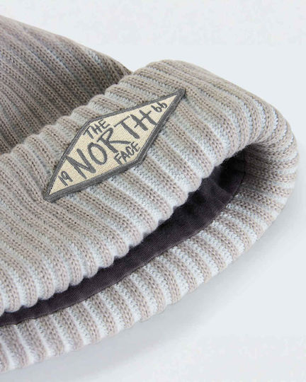 Salty Beanie Unisex Knitted Beanie in Grey