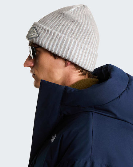 Salty Beanie Unisex Knitted Beanie in Grey