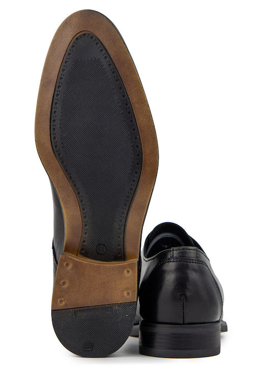 Pantofi Eleganți Bărbătești din Piele Negri