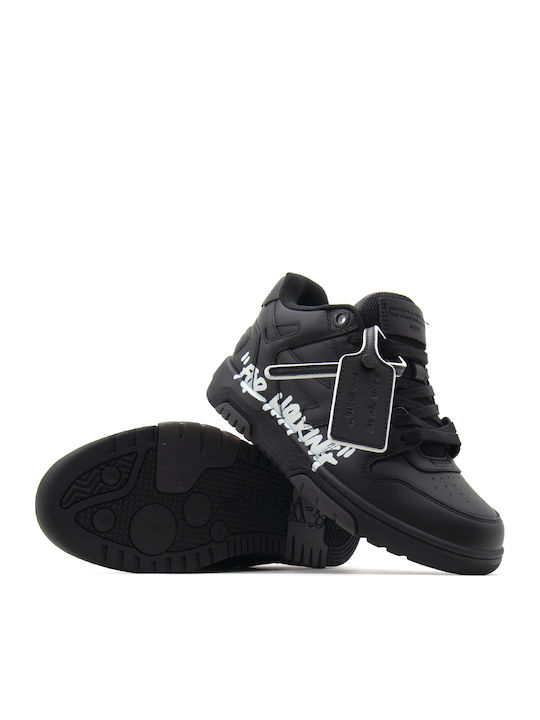 Men's Sneakers Black-White