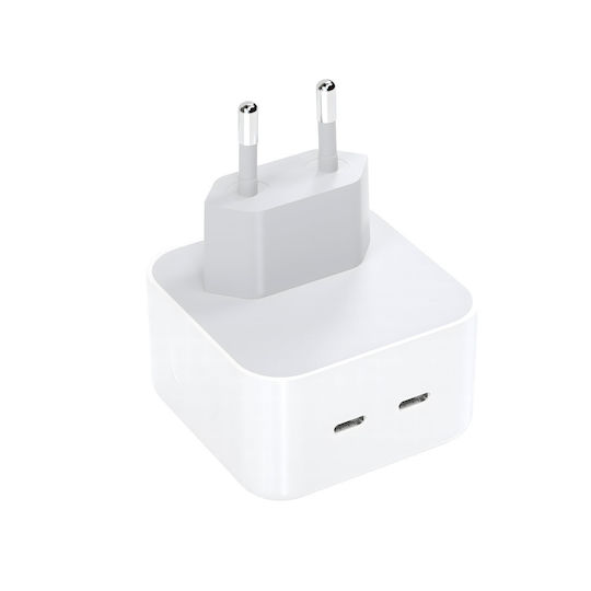 Leewello Зарядно без кабел 40W Бял (Lw-015)