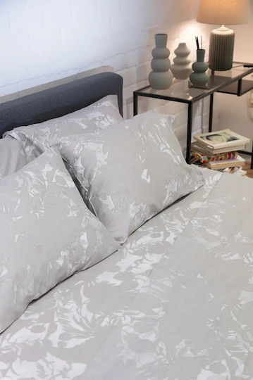 Viokarpet Diamond 252 Комплект Чаршафи King Size 270x280 см Amethyst Beige (4 бр.)