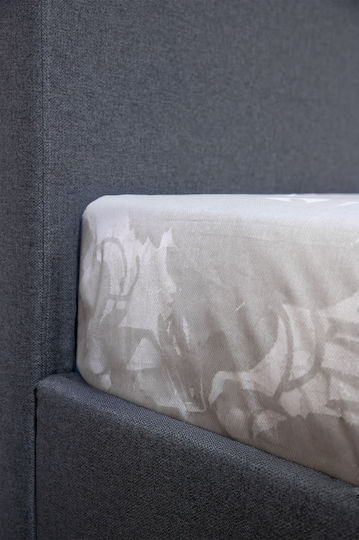 Viokarpet Diamond 252 Комплект Чаршафи King Size 270x280 см Amethyst Beige (4 бр.)