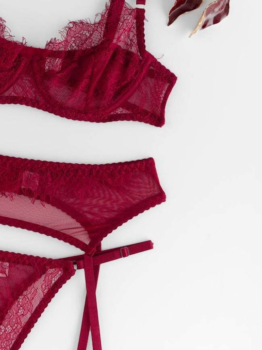 Decoro Dessous-Set mit Spitze mit