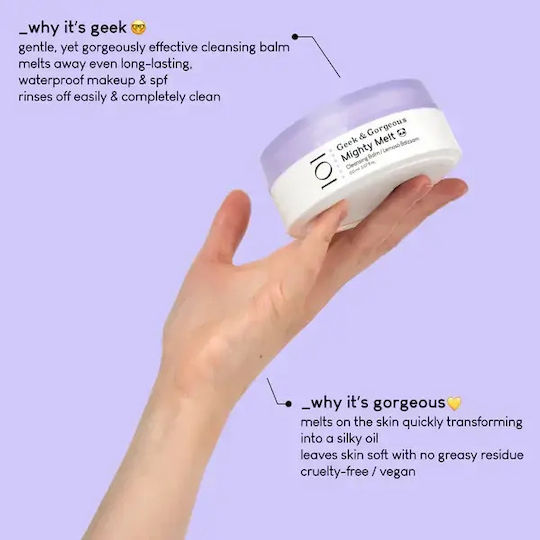 Geek & Gorgeous Mighty Melt 100 ml Cleansing Balm