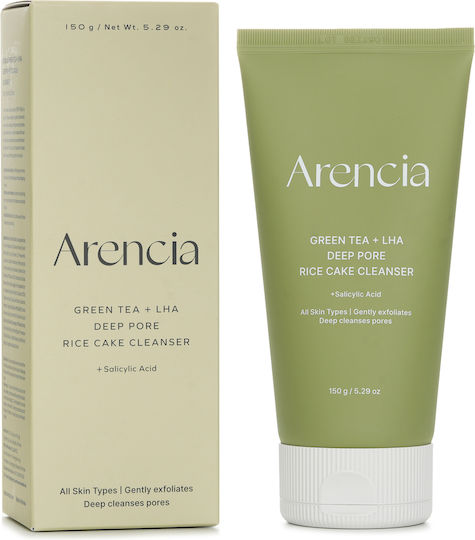 Arencia Green Tea LHA Tiefenporen Reinigungs-Gel für das Gesicht mit Feuchtigkeits- und Antioxidativwirkung 150ml