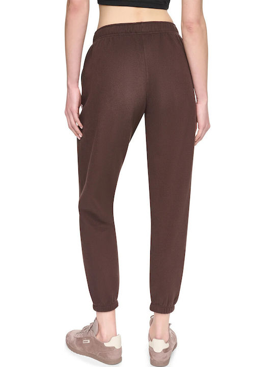 Jogger Sweatpants Fleece Burgundy