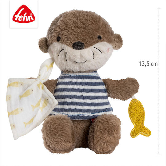 Fehn Kuscheltier Otter Theo für Neugeborene