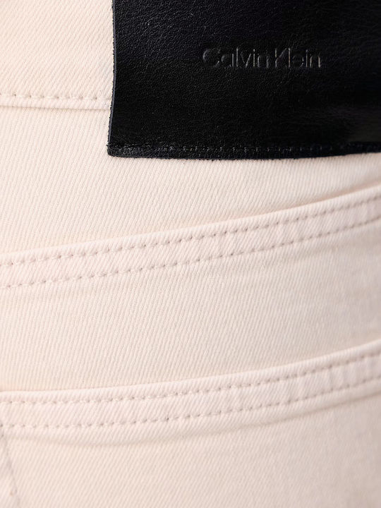 Мъжки Дънков Панталон Slim Straight Fit CK Natural