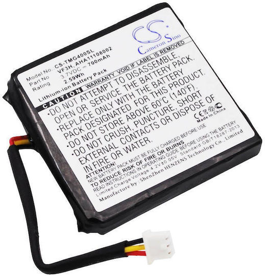 Батерия за камера GPS Tomtom Go 400 4.3" Via 110 Europe Vf3h Vf3k 3.7V 700mAh Li-ion Cameron Sino