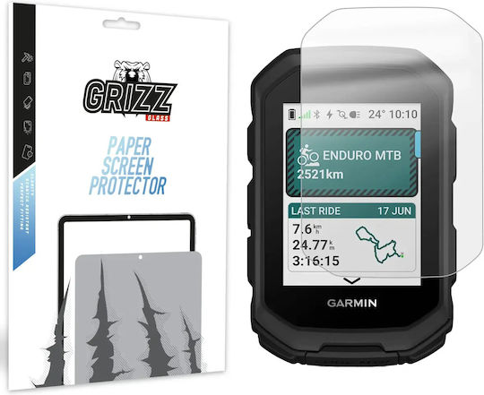 GrizzGlass GPS Zubehör Matte Hülle Paperscreen Garmin Edge Mtb
