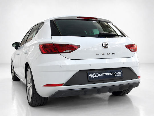 Motordrome Diffusor Auto Rückseite Kompatibel mit Seat Leon 2012