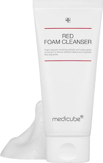 Medicube Red Purifying Face Cleansing Foam for Oil Control & Against Imperfections 120ml