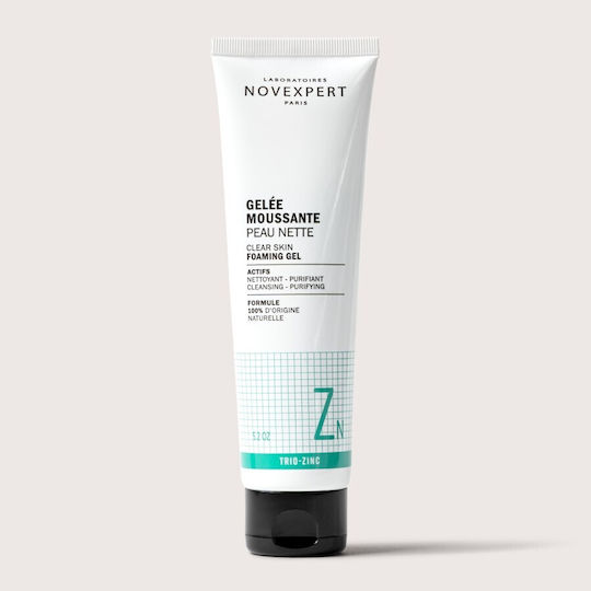 Novexpert Clear Skin Facial Cleansing Foam for Oil Control & Against Imperfections 150gr