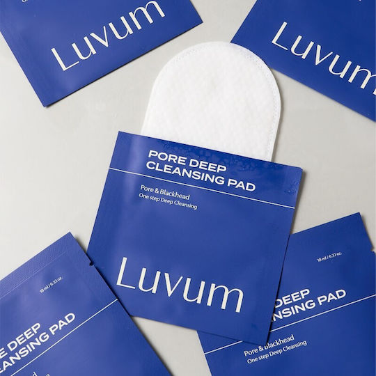 Luvum Pore Deep Cleansing Pads for Oil Control Face