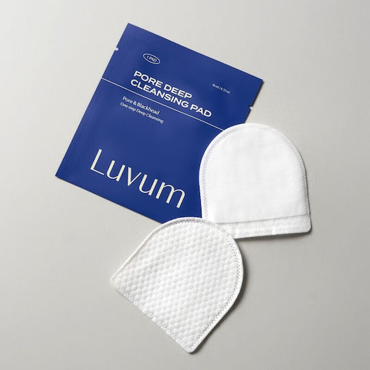 Luvum Pore Deep Cleansing Pads for Oil Control Face