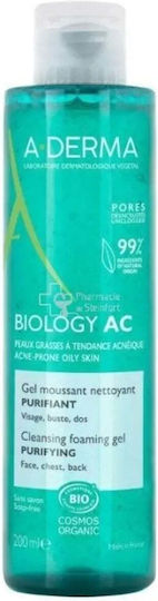 A-Derma Biology Ac Gel Facial Cleansers for Oil Control 200ml