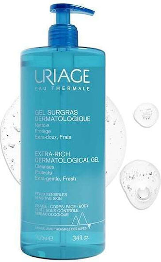 Uriage Eau Thermale Gel Demachiant pentru Față 1000 ml