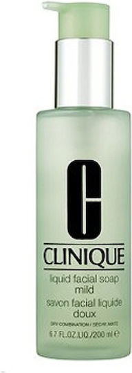 Clinique Liquid Gesichtsreiniger Mild Gel mit Feuchtigkeitsspendender Wirkung 200ml