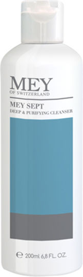 Mey Sept Dermo-Purifying Gel de Curățare a Feței pentru Strălucire și Antiseptică 200ml