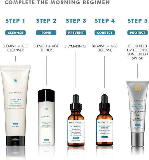 SkinCeuticals Loțiune Toner Pentru Curățarea Tenului Cu Imperfecțiuni Și Îmbătrânire 200ml