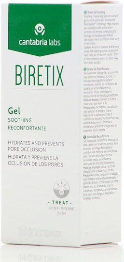 Cantabria labs Biretix Gel Facial Cleanser With Antioxidant And Soothing Action 50ml