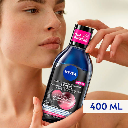 Nivea Skin Breathe Professional Лосион за Премахване на Водоустойчив Грим за Лице и Очи с Антиоксидантно Действие 400мл