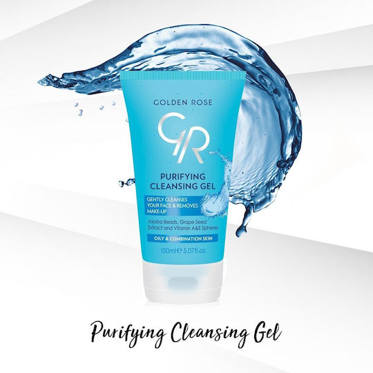Golden Rose Purifying Facial Cleansers Gel with Antioxidant and Oil Control Action 150ml