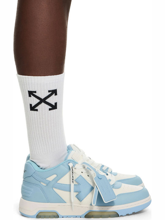 Men's Sneakers White-Light-Blue