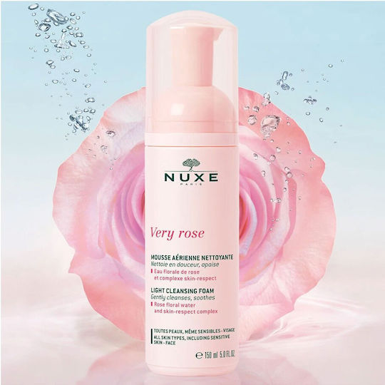 Nuxe Very Rose Foam Cleansing Face 150ml