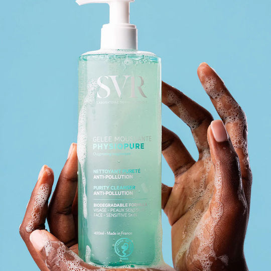 SVR Laboratoire Physiopure Foaming Gel Facial Cleansing Gel 400ml