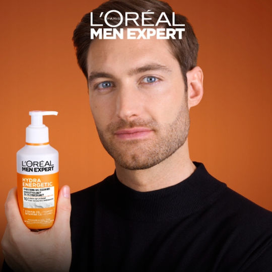 L'Oreal Paris Men Expert Hydra Energetic Facial Cleansing Gel for Men for Brightening 260ml