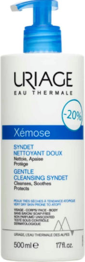 Uriage Xemose Гел Почистване Лице 500мл