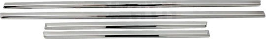 S-dizayn Protections for Car Doors Side Door Protective Trim Fiat Grande Punto 5D 2006 Chrome 8pcs 8pcs Silver