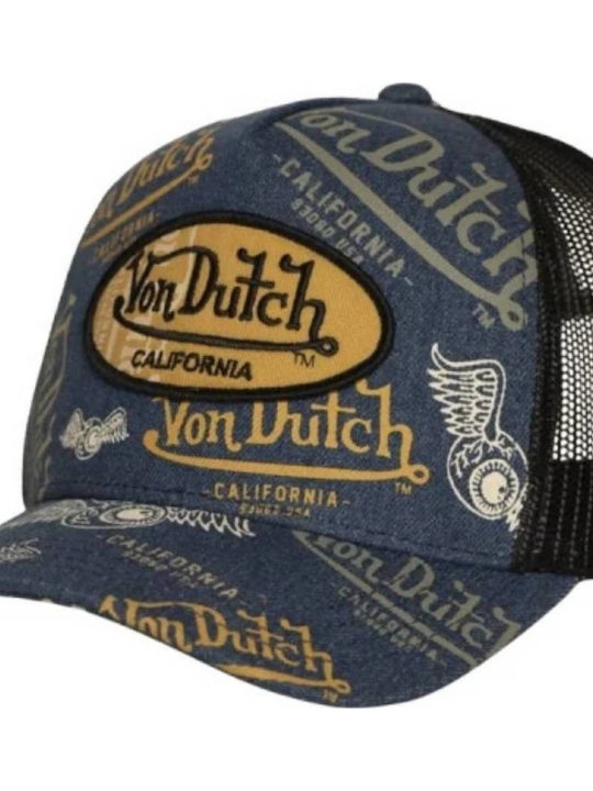 Von Dutch Caps Vd 1 Ct Cafe08 Blue-vd 1 Ct Cafe08-blue