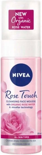 Nivea Rose Touch Αφρός Καθαρισμού Προσώπου 150ml