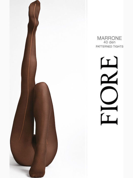 Damenstrumpfhose 40 Den Marrone