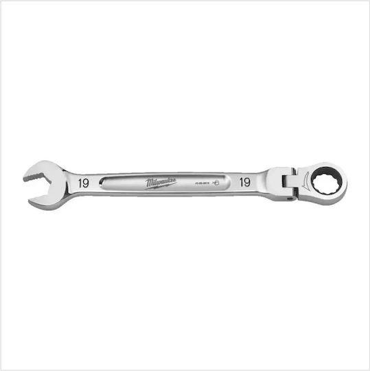German Polygon Wrench Ratchet Flexible Head 19mm Mw