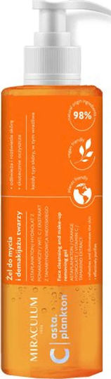 Miraculum Astaplankton Vitamin C Facial Cleansers Gel with Soothing Action 200ml