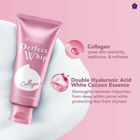 Shiseido Perfect Whip Spumă De Curățare Facială Cu Acțiune Antiîmbătrânire 120gr