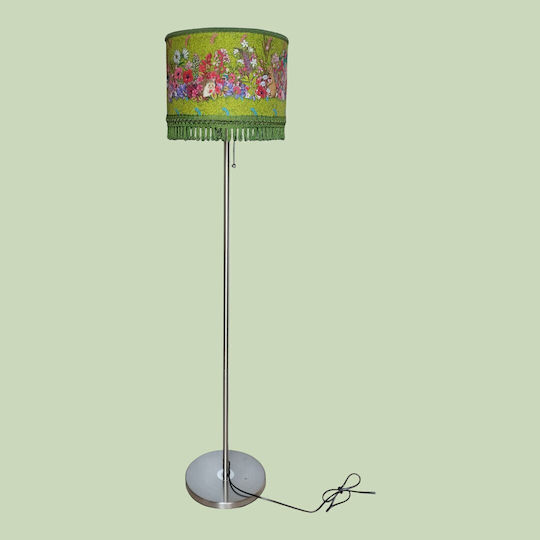 Oxygen Forest Animals Floor Lamp with E27 Lamp Bulb Base Green