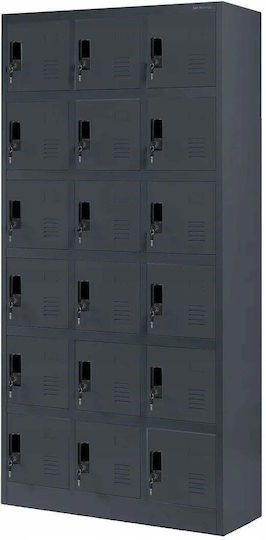 Jan Nowak Metal Storage Cabinet 90x40cm