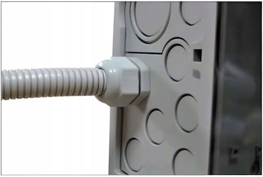 Метрична Жлеза За Кабел M16 Гайка Ip67 6.5-8мм Сива Pawbol D.3089