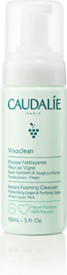 Caudalie Vinoclean Spumă de Curățare pentru Față cu Acțiune de Hidratare și Împotriva Imperfecțiunilor 150ml
