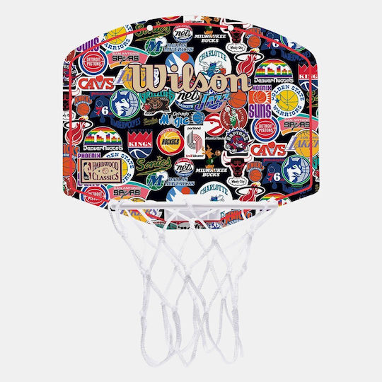 Wilson Nba Team Retro Mini Μπασκέτα με Ταμπλό