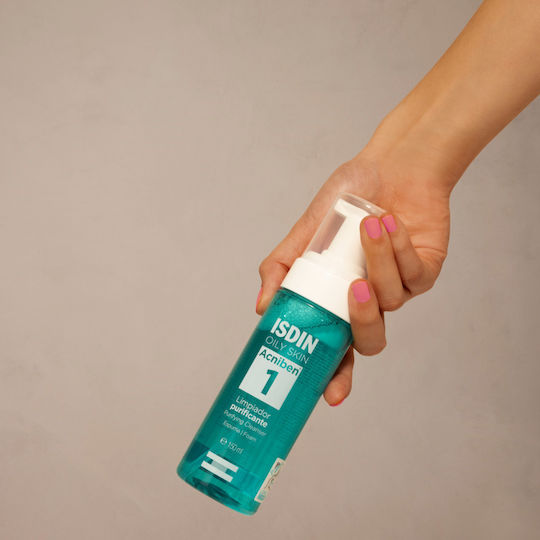 Isdin Acniben Spumă Demachiantă Facială pentru Controlul Sebumului 150ml
