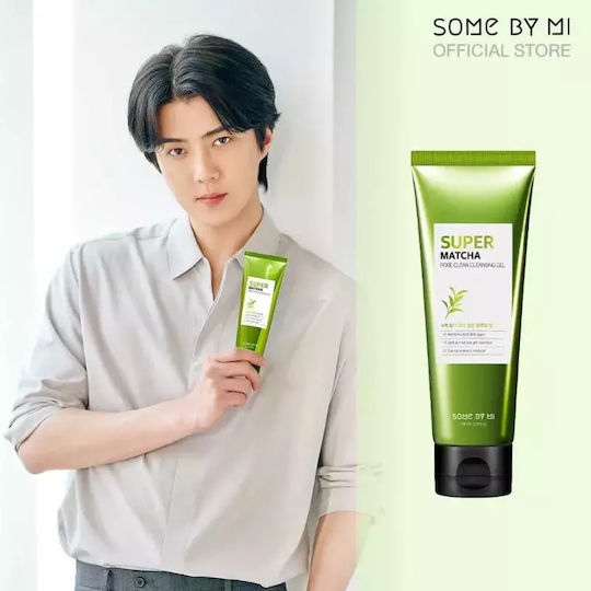 Some By Mi Super Matcha Gel Facial Cleanser with Moisturizing & Against Imperfections Action 100ml