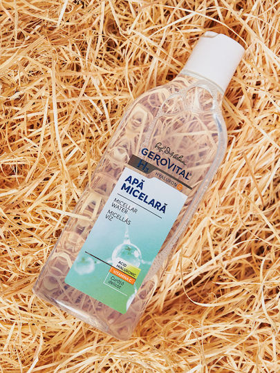 Gerovital H3 Hyaluron Micellar Water Ντεμακιγιάζ Προσώπου με Αντιοξειδωτική & Ενυδατική δράση 400ml