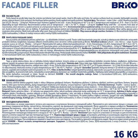 Briko Putty 16kg