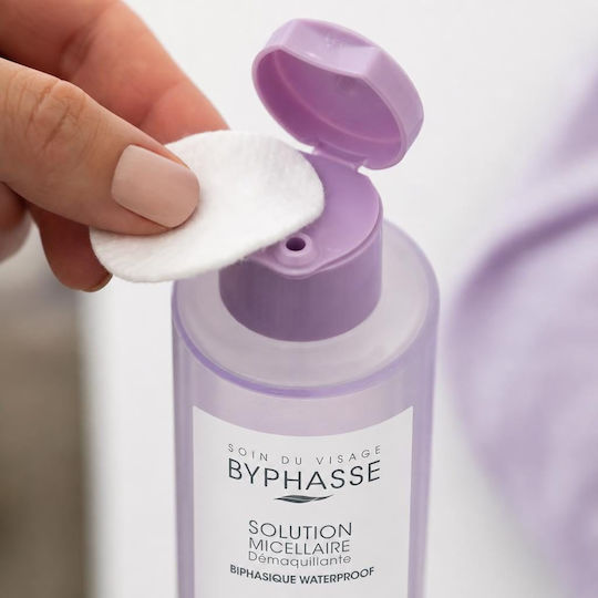 Byphasse Solution Micellaire Lotion Αφαίρεσης Αδιάβροχου Μακιγιάζ Προσώπου 500ml